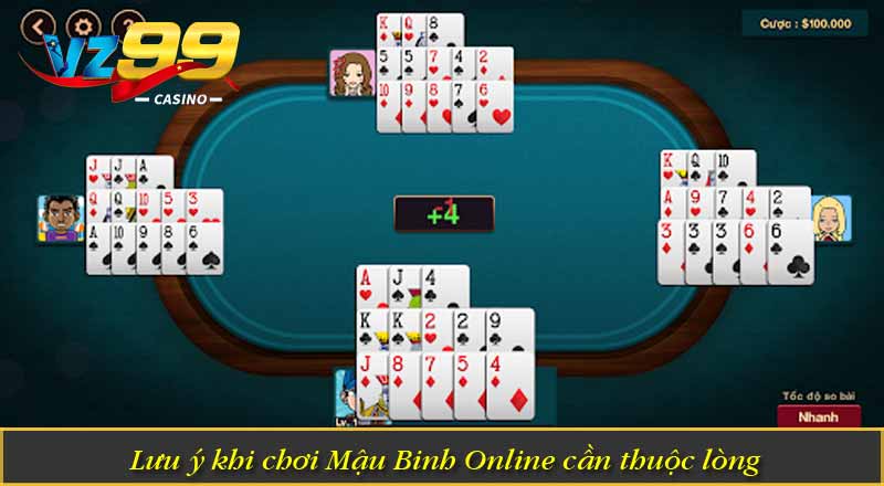 Mậu Binh Online vz99 – Game Đấu Trí Hấp Dẫn, Ring Quà Khủng 7 Lưu ý khi chơi Mậu Binh Online cần thuộc lòng